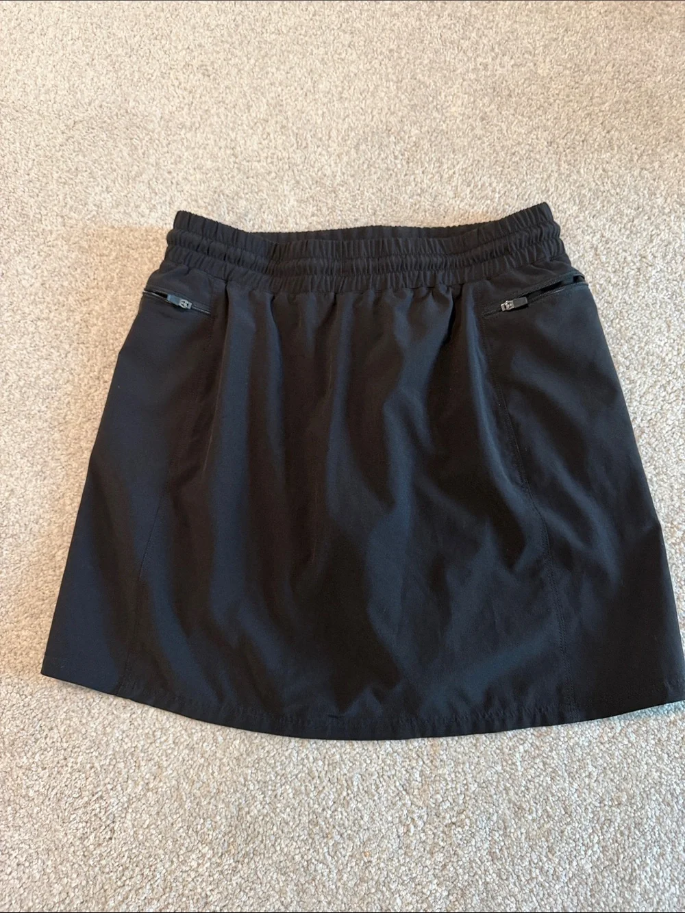 Kyodan Black Athletic Golf Skort